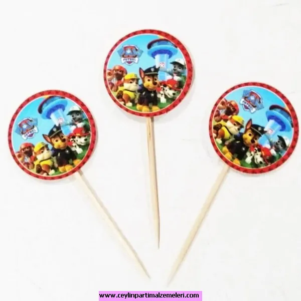 Paw Patrol Temalı Kürdan